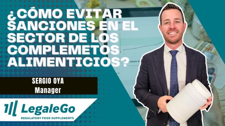 cómo evitar sanciones complementos alimenticios
